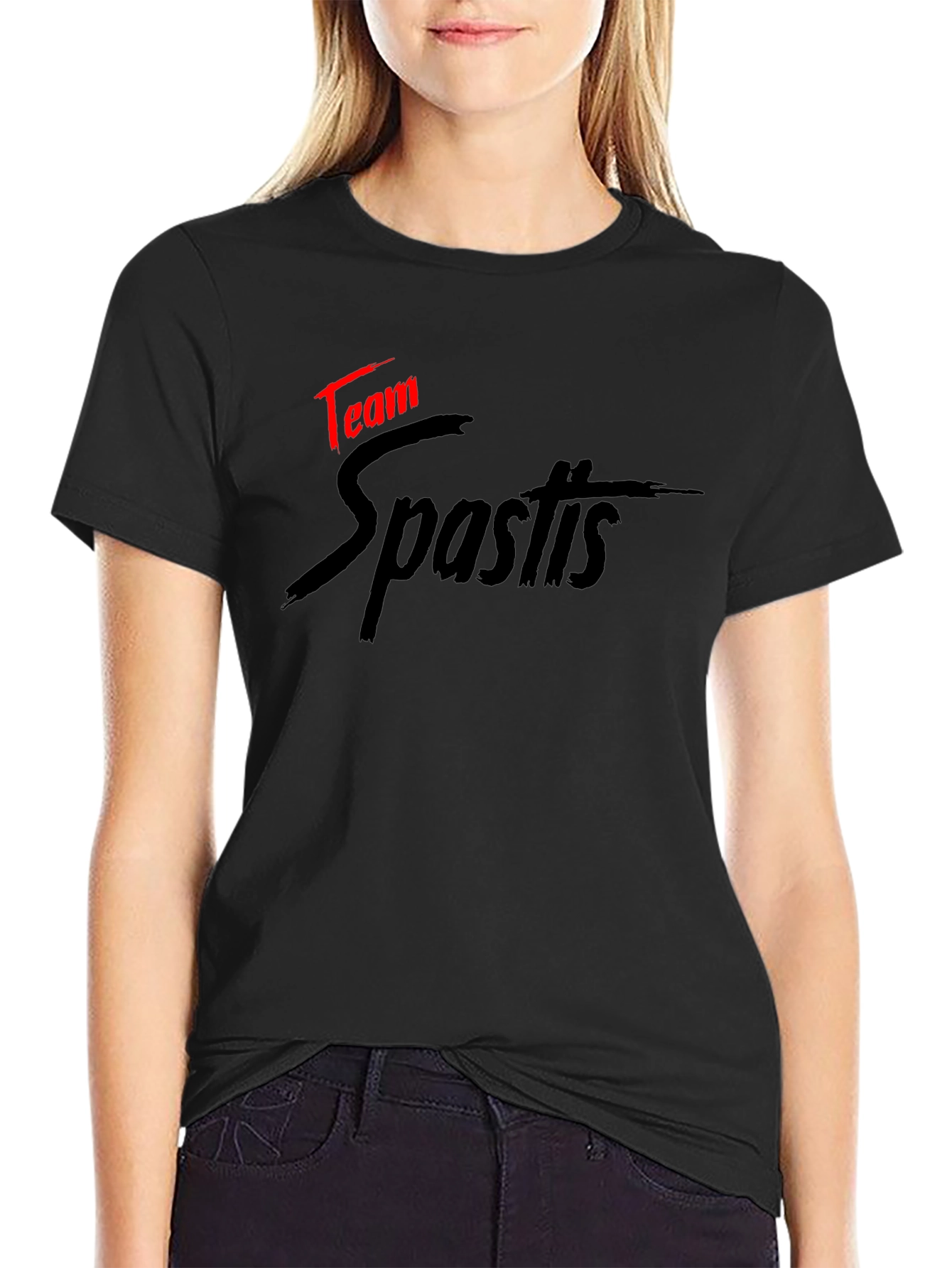 Team Spastis Black T-Shirt - Unisex