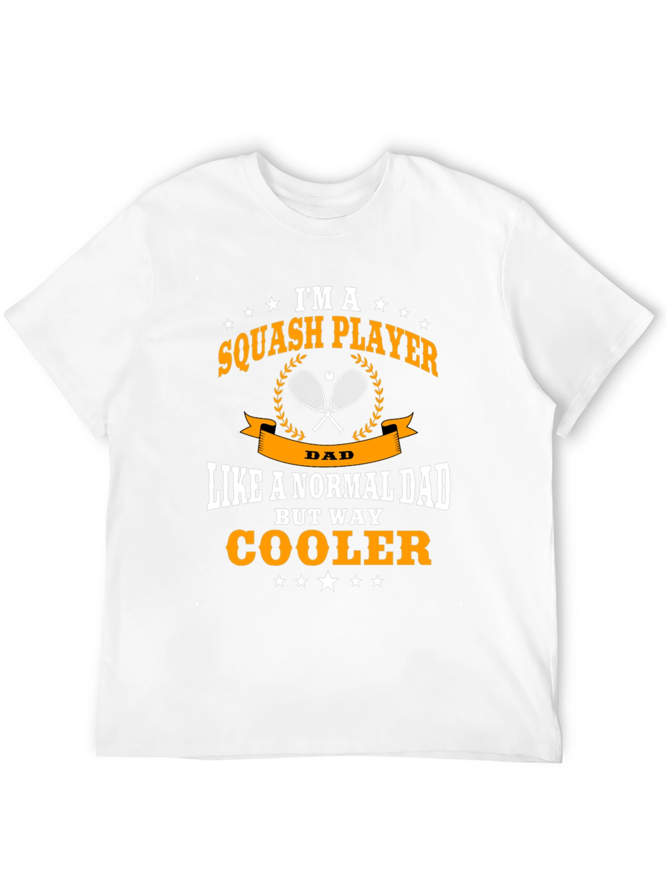 Squash Player Dad Graphic T-Shirt