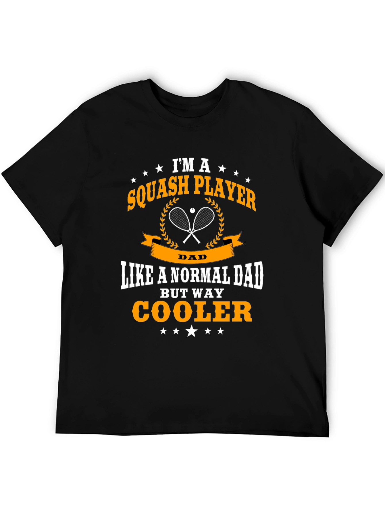 Squash Player Dad Graphic T-Shirt