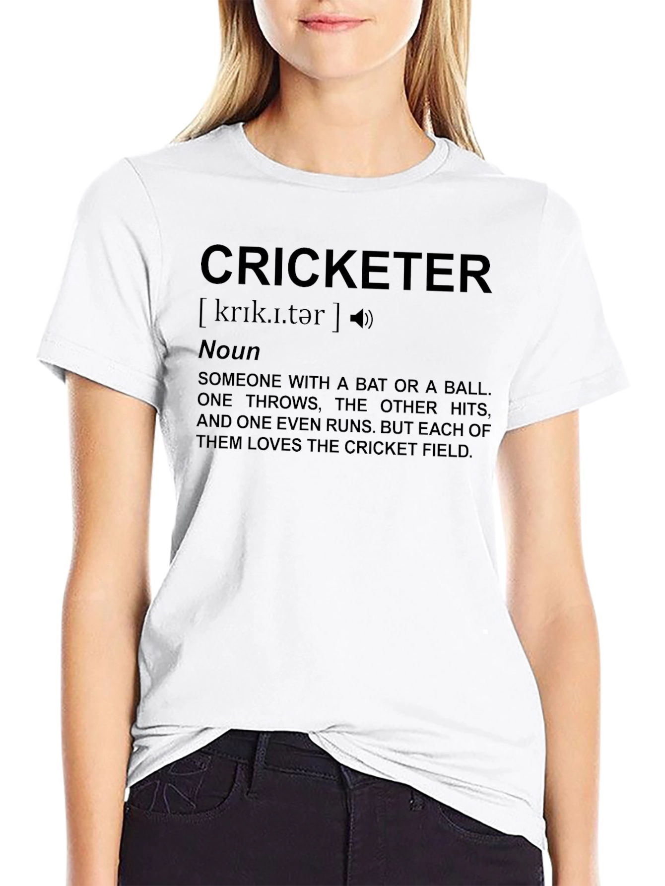 Cricket Definition T-Shirt - For Cricket Lovers
