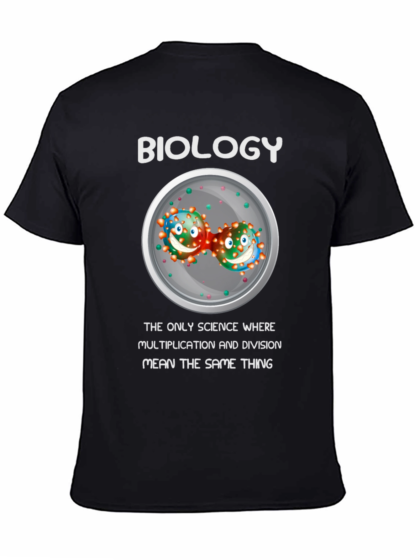 Biology Multiplication Division Science T-Shirt