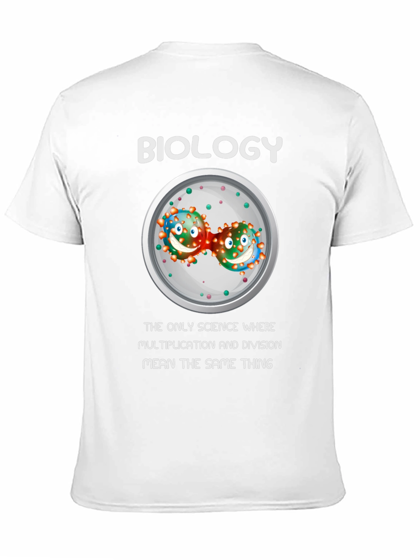 Biology Multiplication Division Science T-Shirt