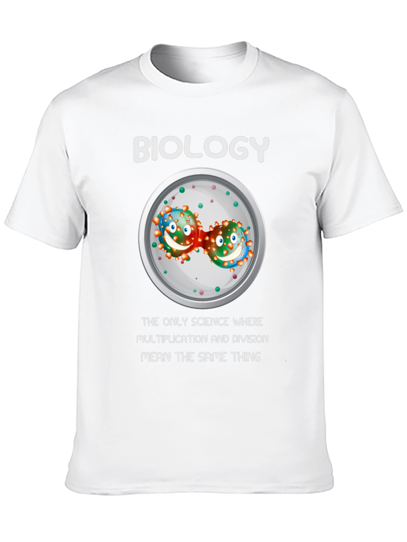 Biology Multiplication Division Science T-Shirt