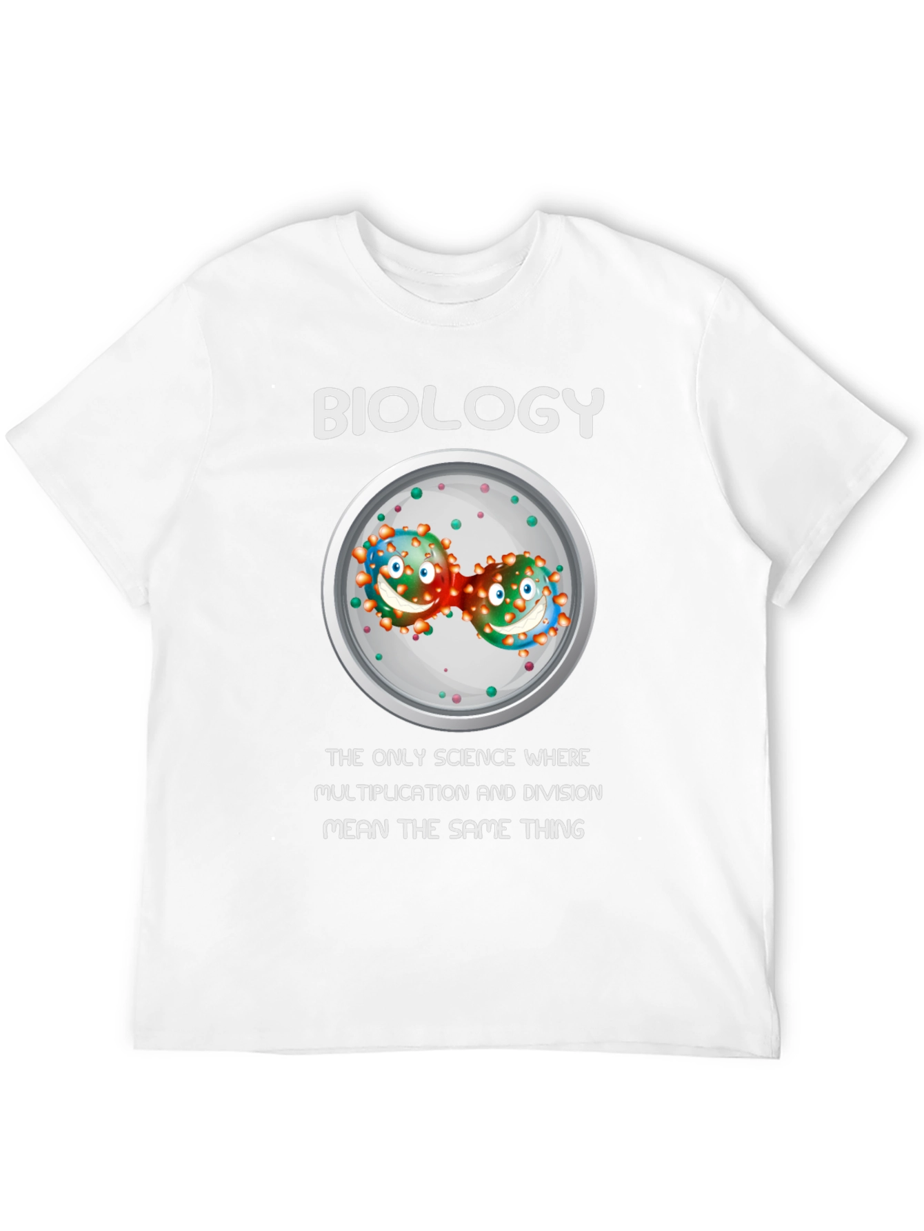 Biology Multiplication Division Science T-Shirt