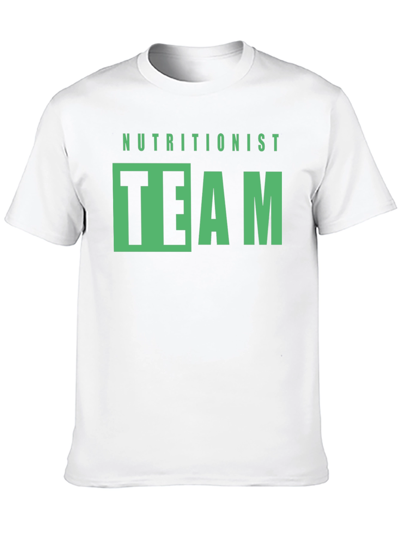 Nutritionist Team Graphic Tee - Black Cotton