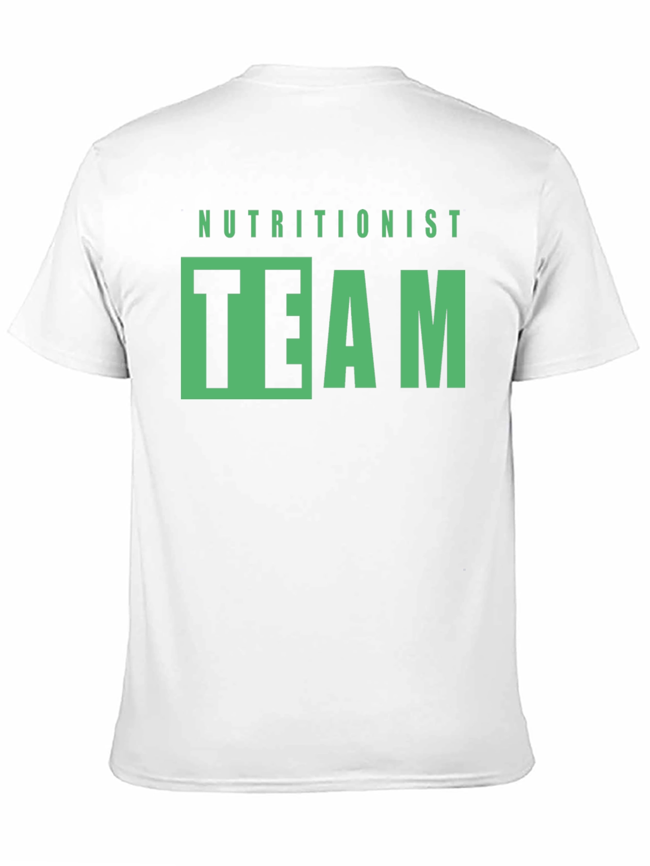 Nutritionist Team Graphic Tee - Black Cotton