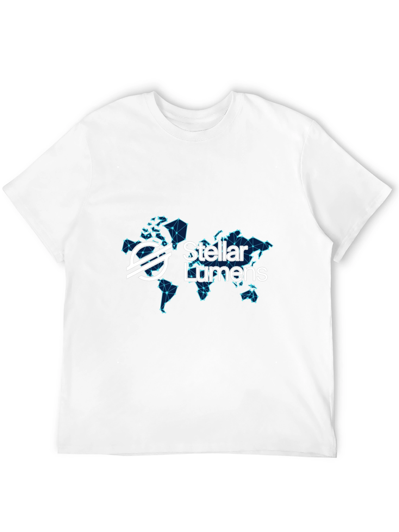 Stellar Lumens Black T-Shirt Crypto Tee