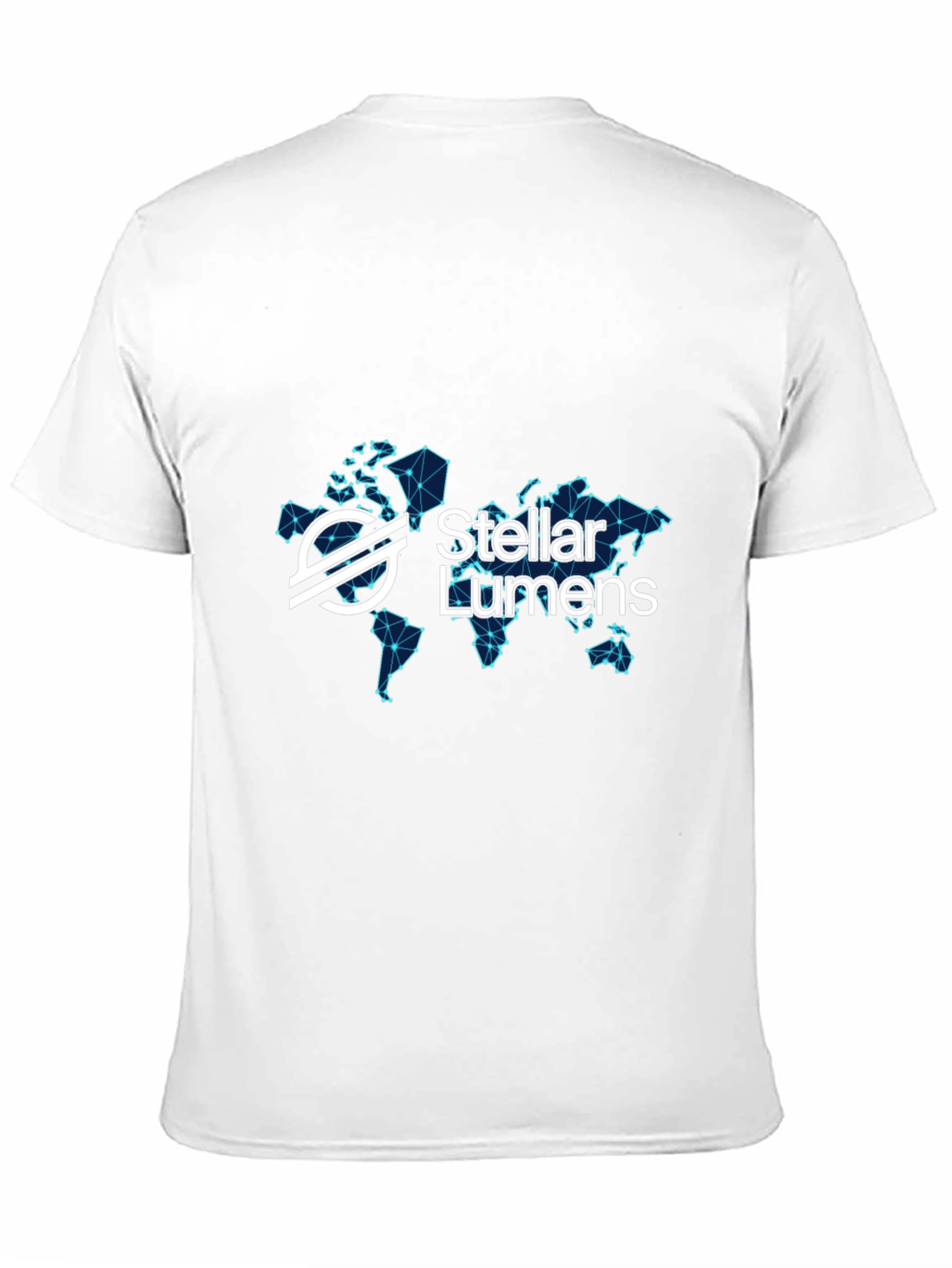 Stellar Lumens Black T-Shirt Crypto Tee