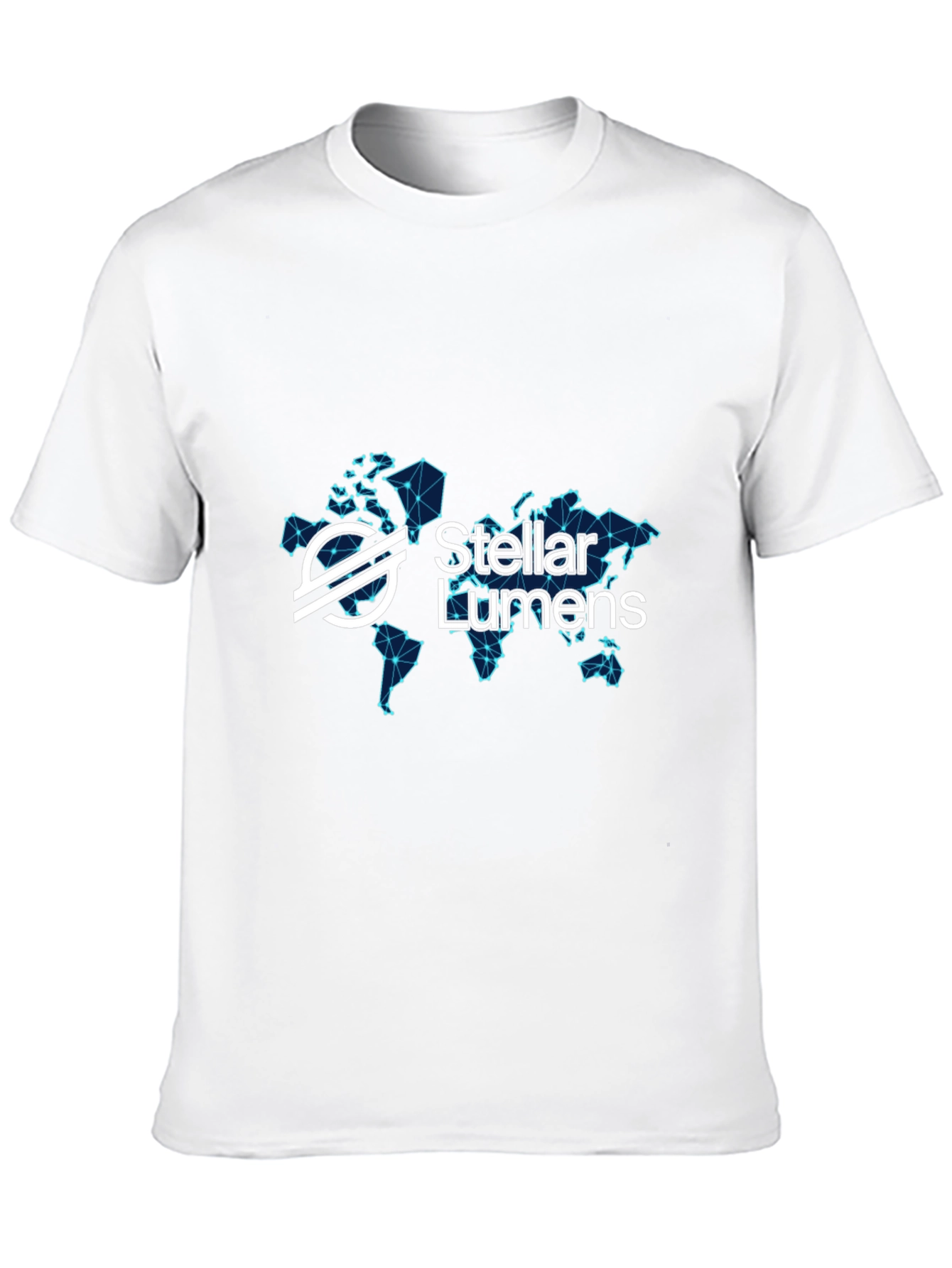 Stellar Lumens Black T-Shirt Crypto Tee