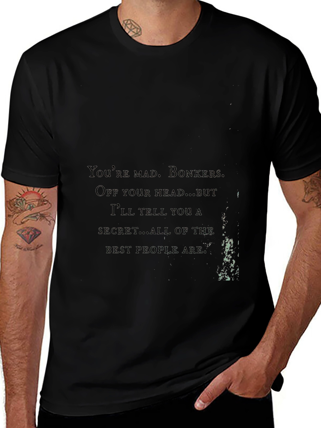 Mad Bonkers Graphic Tee - Black