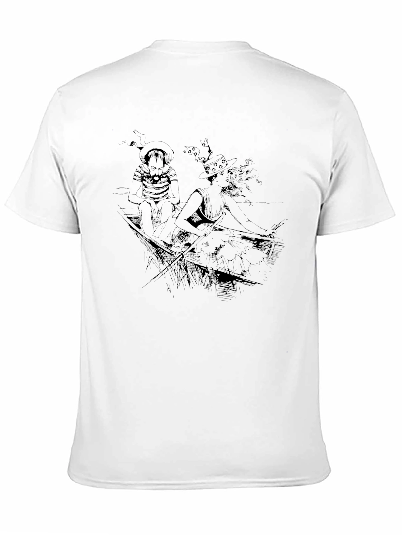 Artistic Black Graphic Tee