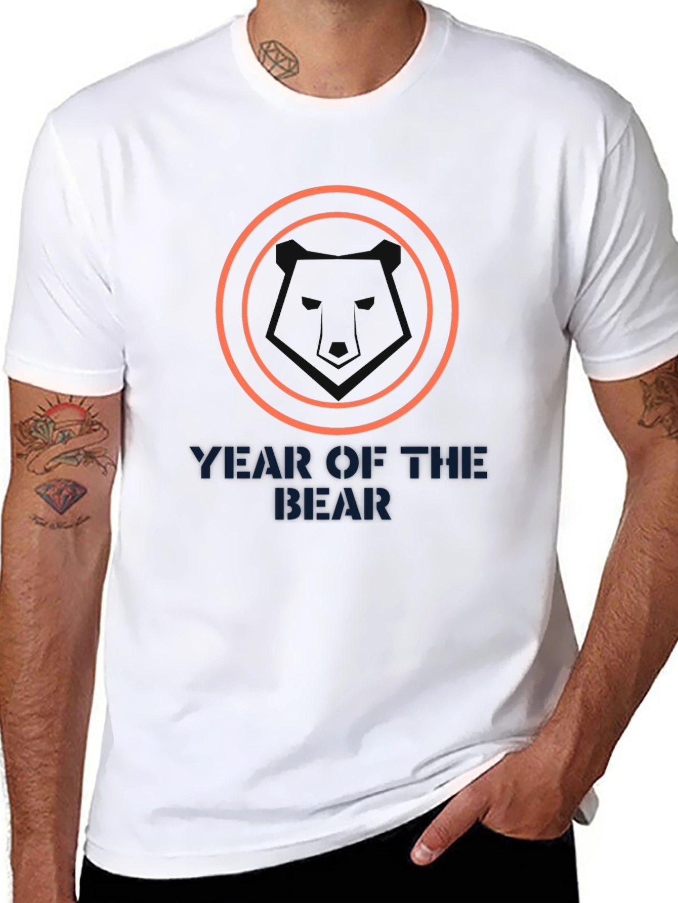 Year of the Bear Black T-Shirt