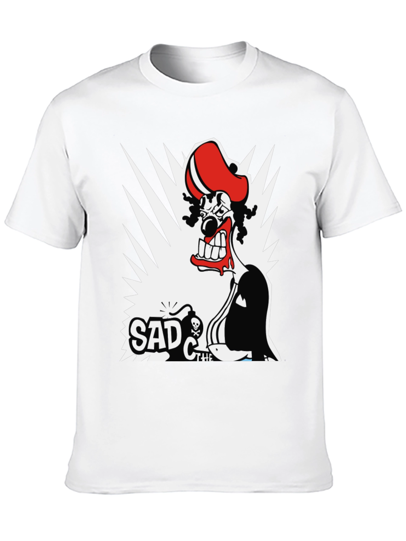 Sad the Clown T-Shirt - Graphic Print