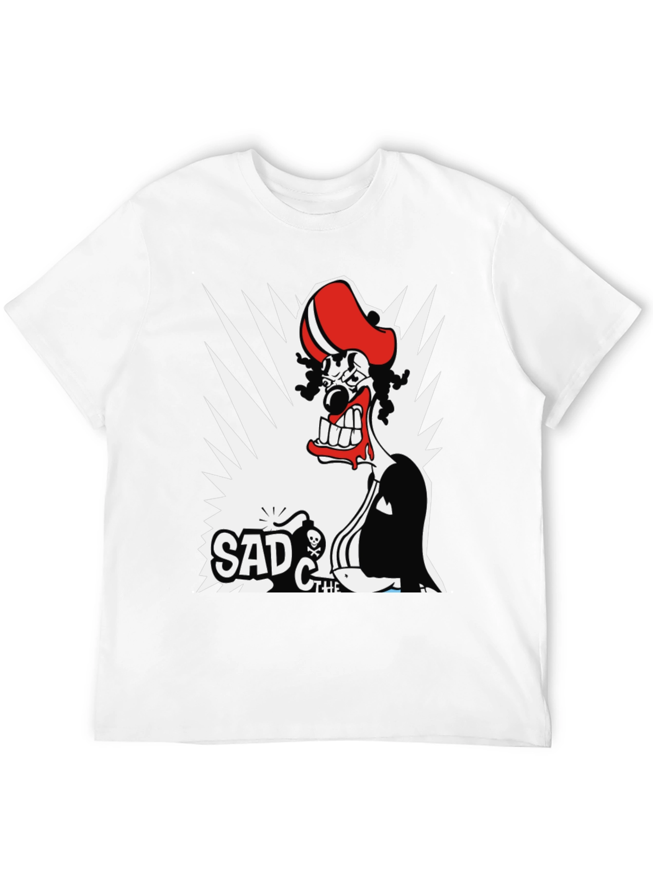 Sad the Clown T-Shirt - Graphic Print