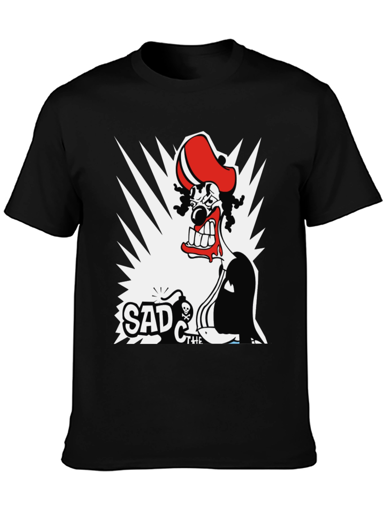 Sad the Clown T-Shirt - Graphic Print