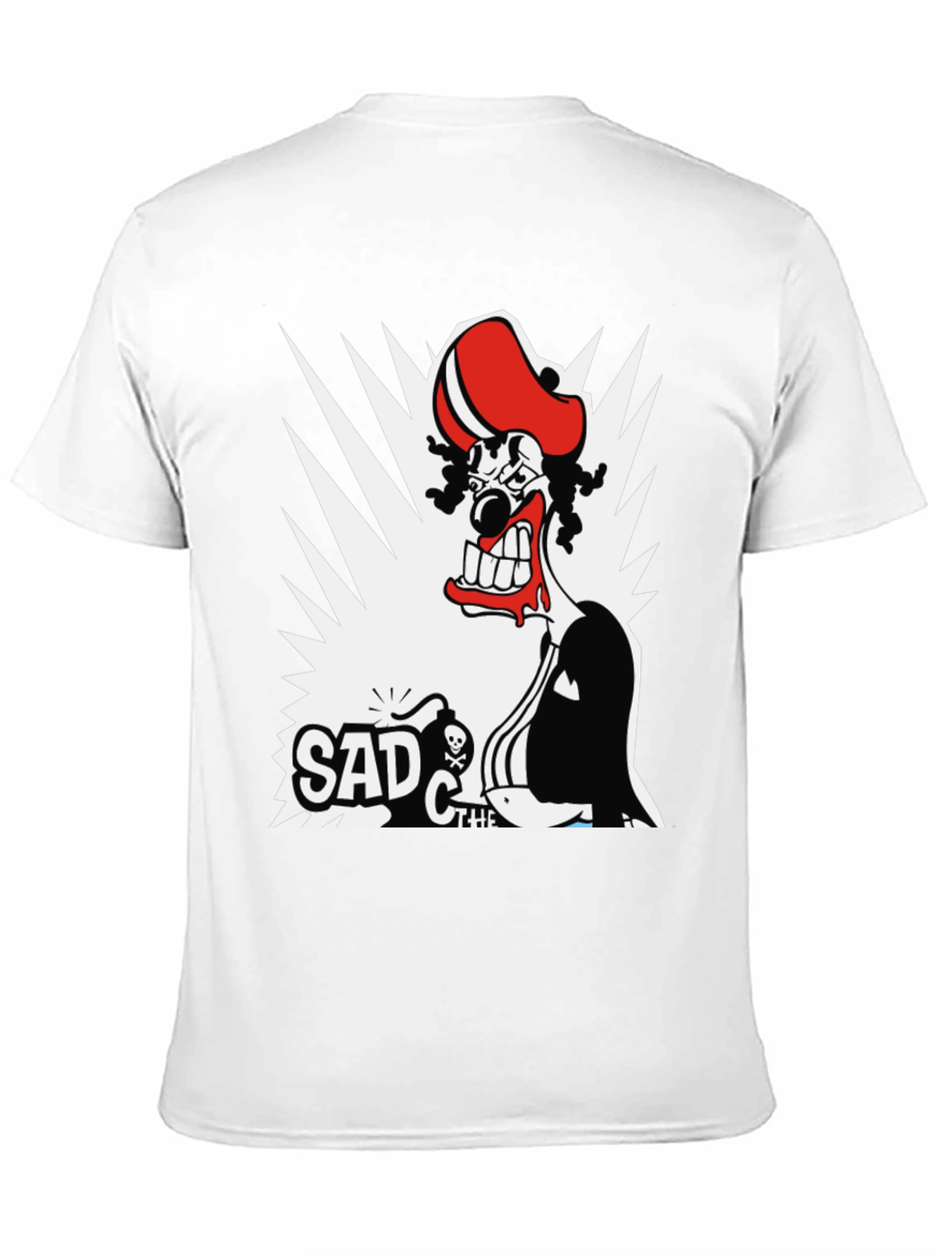 Sad the Clown T-Shirt - Graphic Print