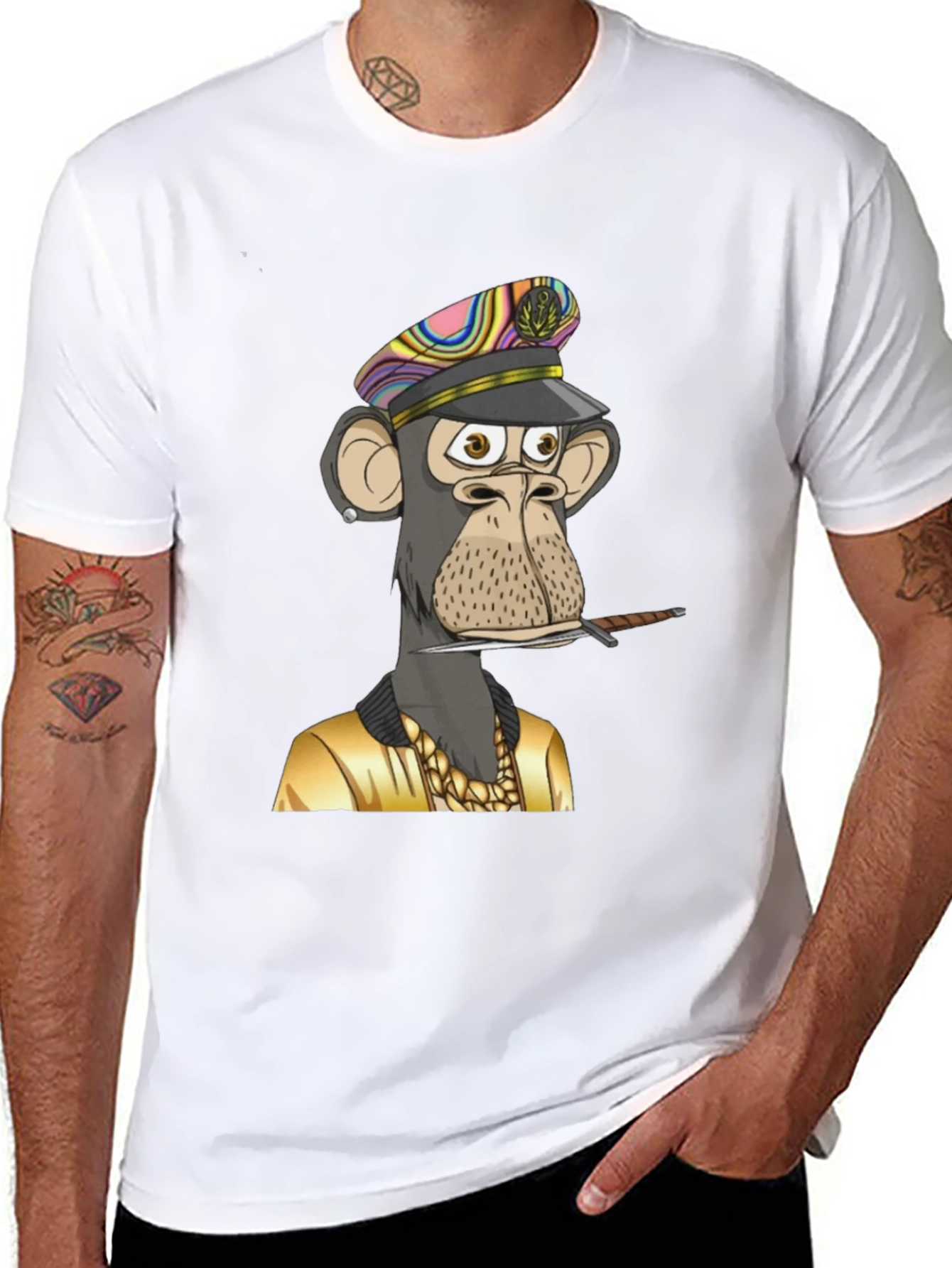 NFT Bored Ape T-Shirt - Unique Graphic Tee