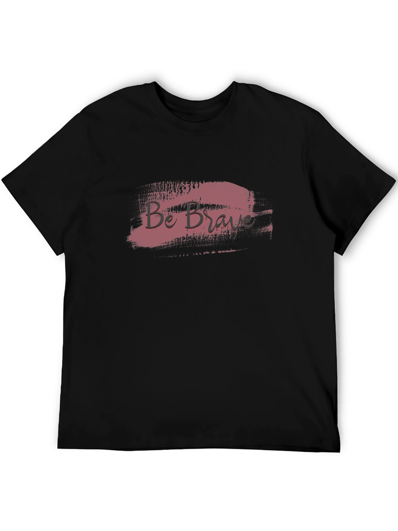 Be Brave Graphic Tee - Stylish Black T-Shirt