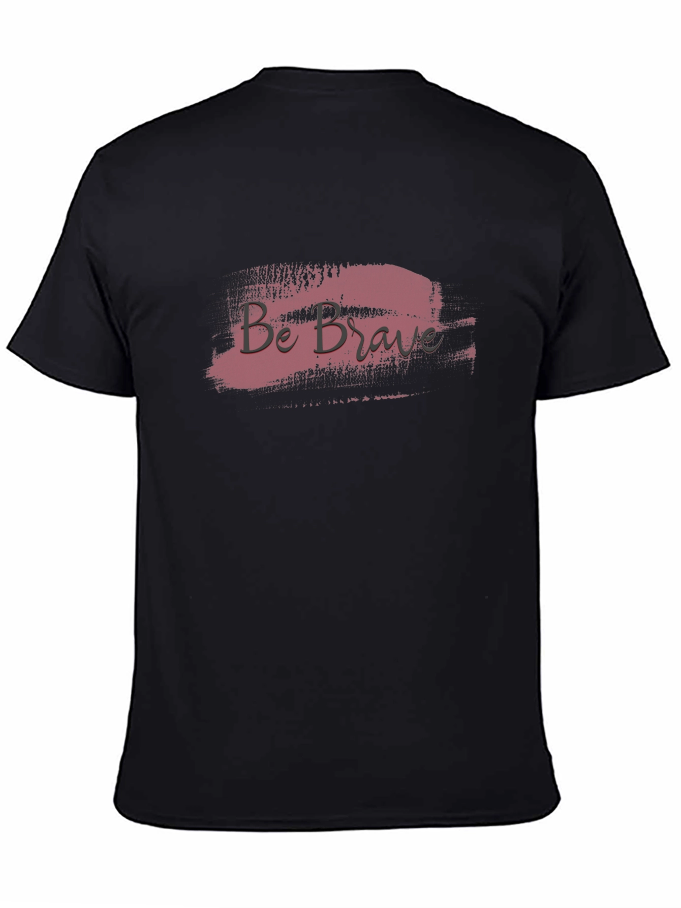 Be Brave Graphic Tee - Stylish Black T-Shirt