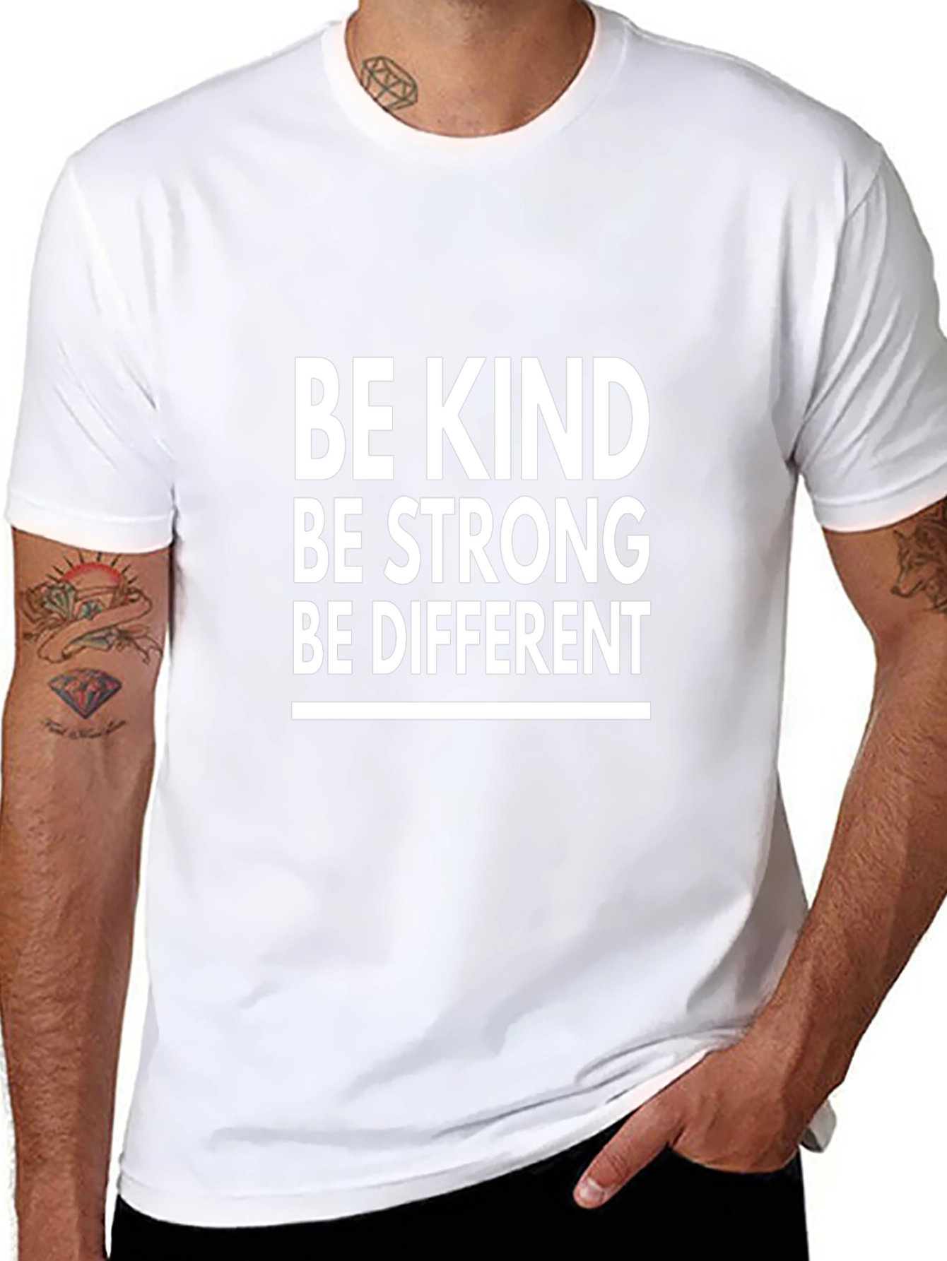 Be Kind Strong Different T-Shirt - Positive Message