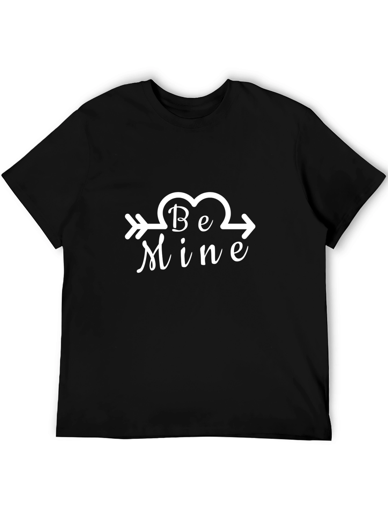 Be Mine T-Shirt - Valentines Day Arrow Heart Tee