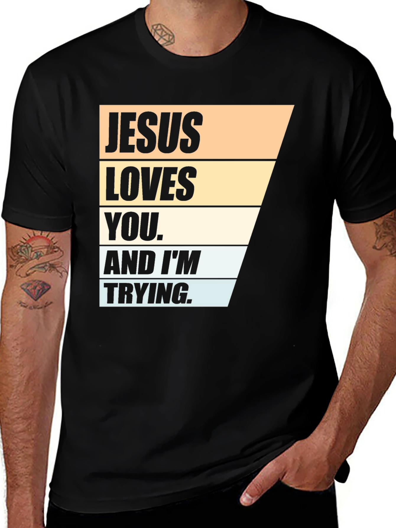 Jesus Loves You T-Shirt - Funny Christian Tee