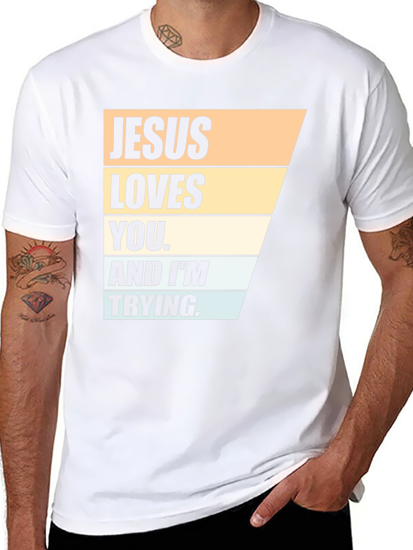 Jesus Loves You T-Shirt - Funny Christian Tee