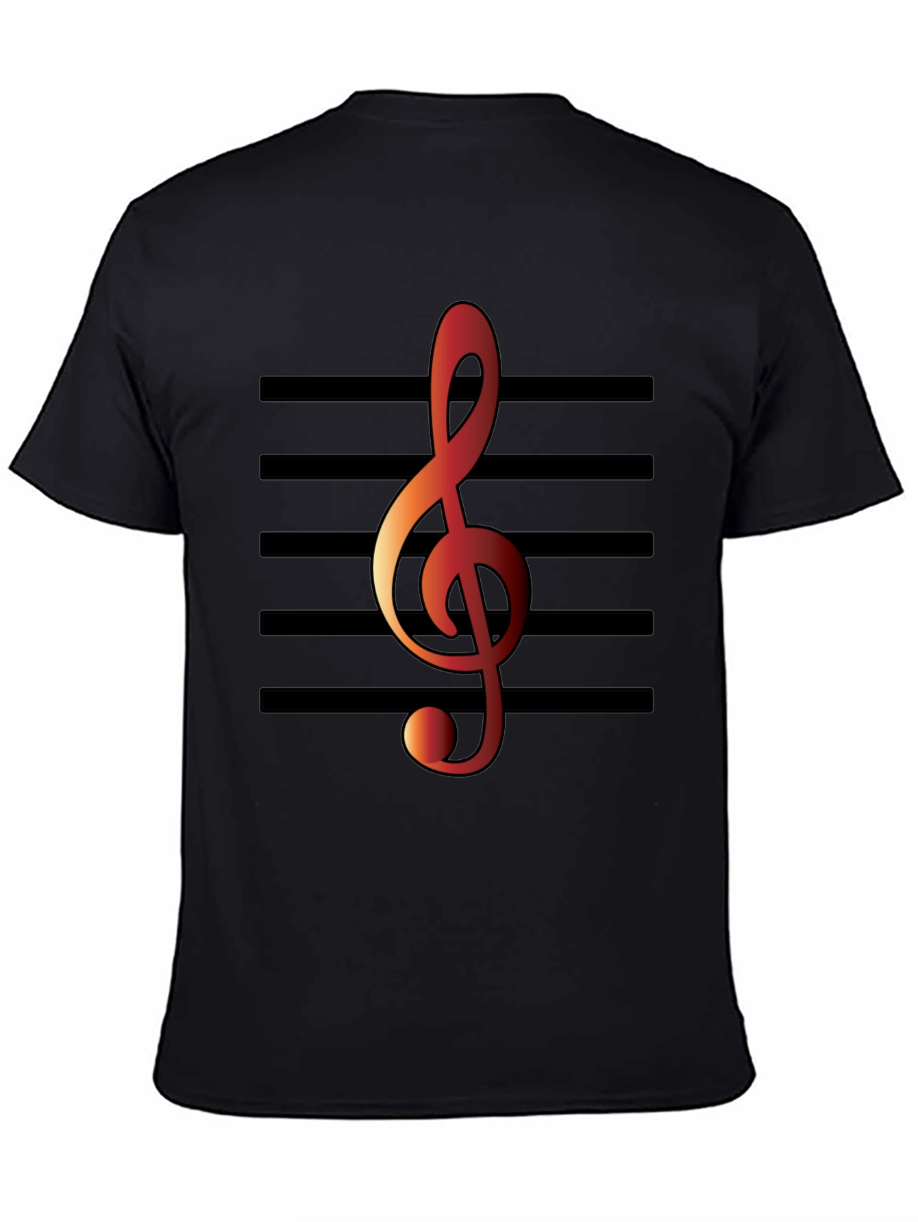 Treble Clef T-Shirt - Music Lover Tee