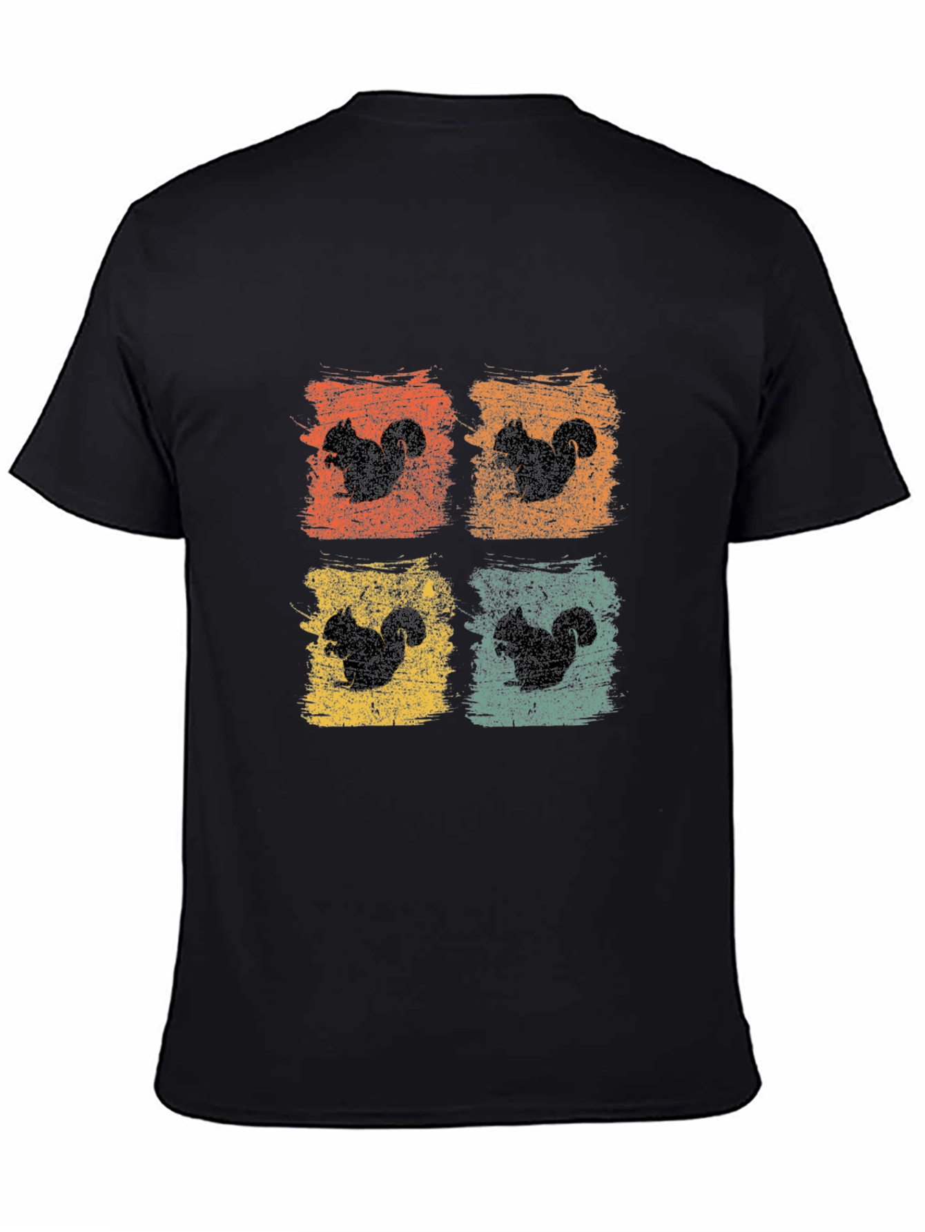 Squirrel Pop Art Graphic Tee
