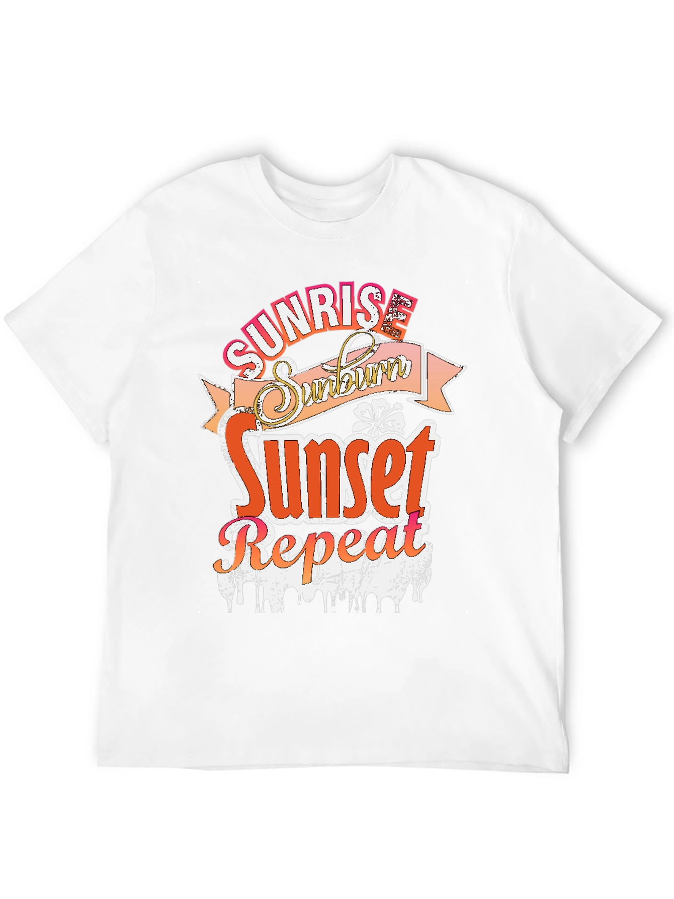 Sunrise Sunburn Sunset Repeat T-Shirt