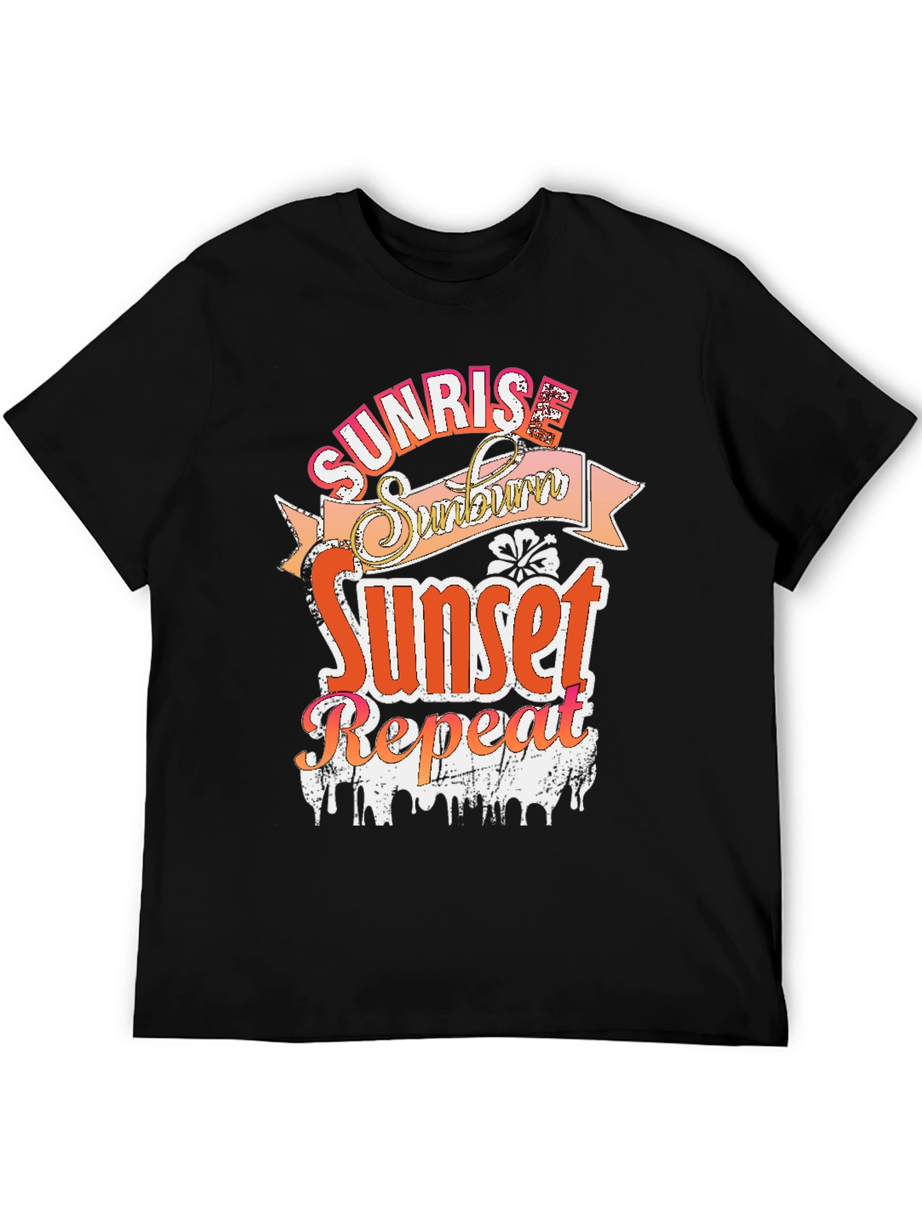 Sunrise Sunburn Sunset Repeat T-Shirt