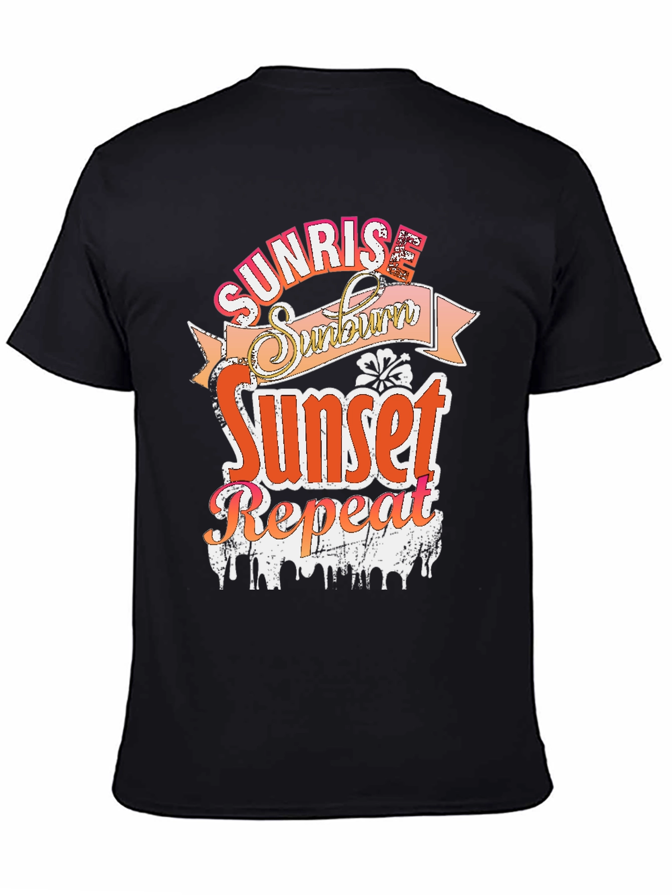 Sunrise Sunburn Sunset Repeat T-Shirt