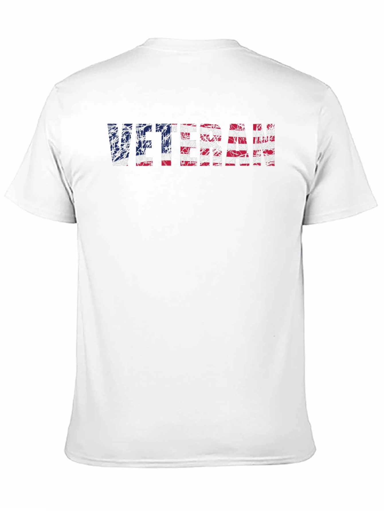 Veteran USA Flag Graphic T-Shirt