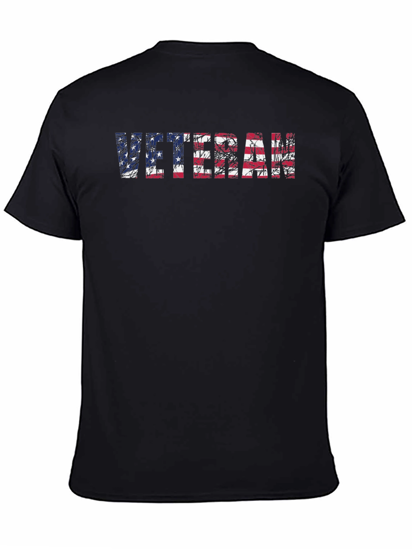 Veteran USA Flag Graphic T-Shirt