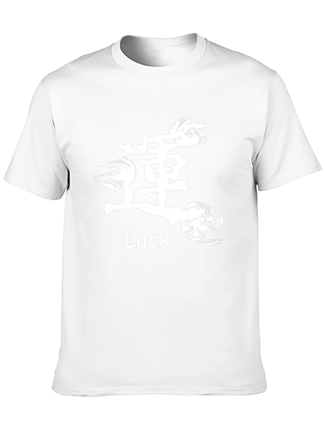 Luck Kanji Graphic T-Shirt