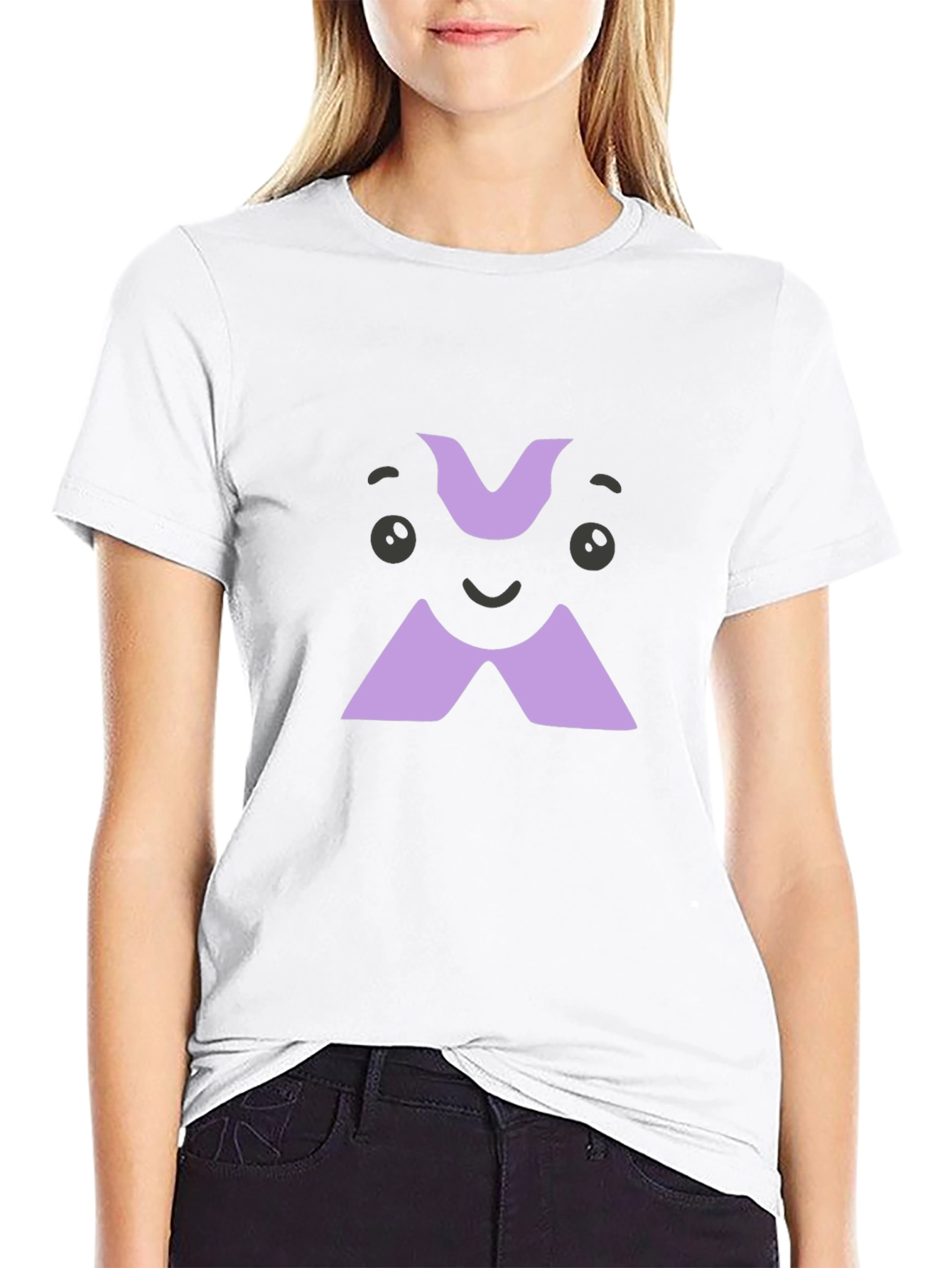 Funny Cartoon X T-Shirt - Black