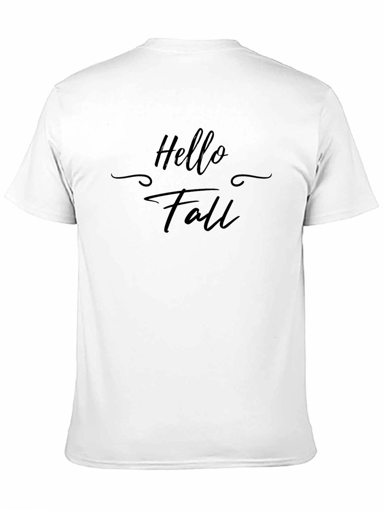 Hello Fall Black T-Shirt