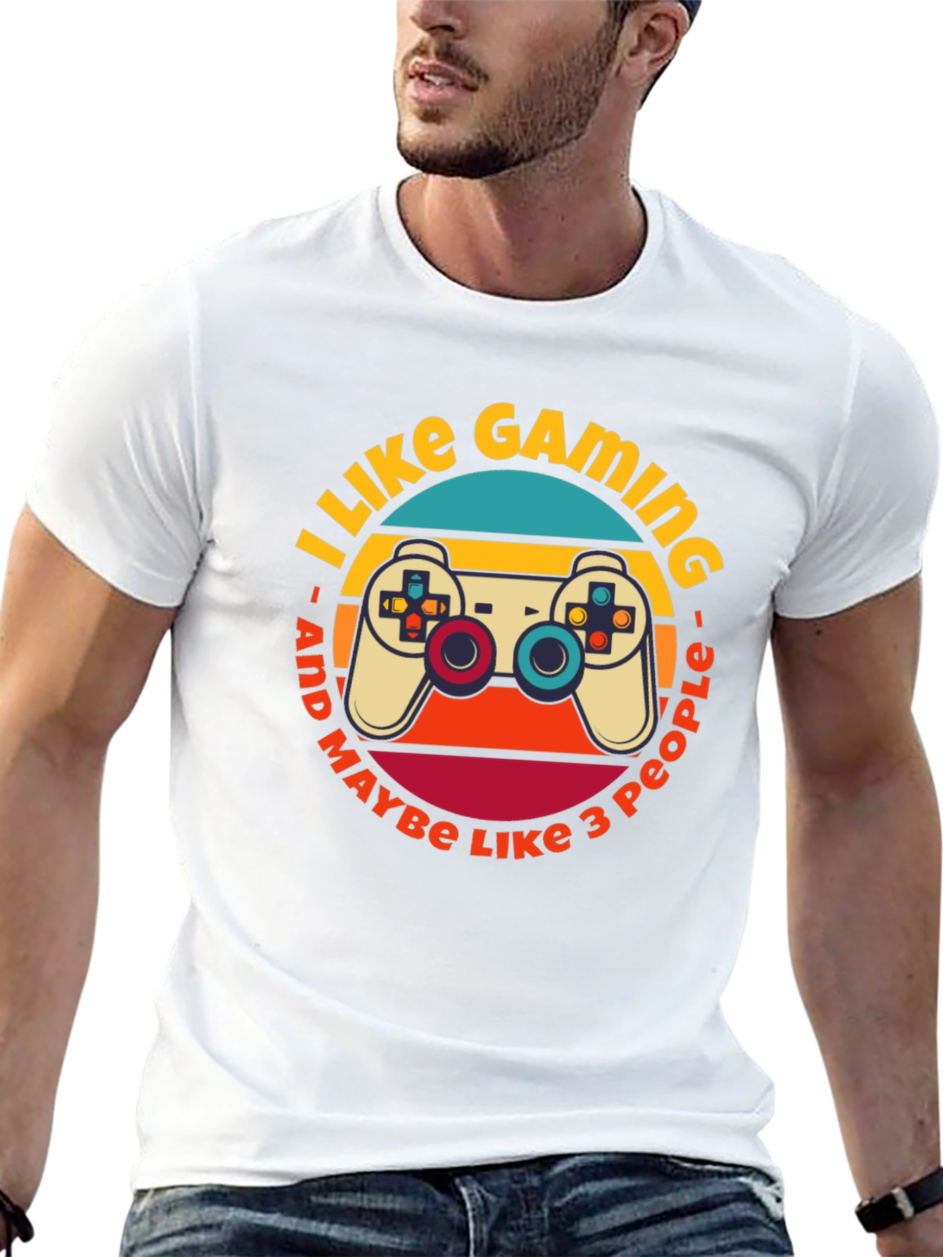 I Like Gaming T-Shirt Funny Gamer Tee