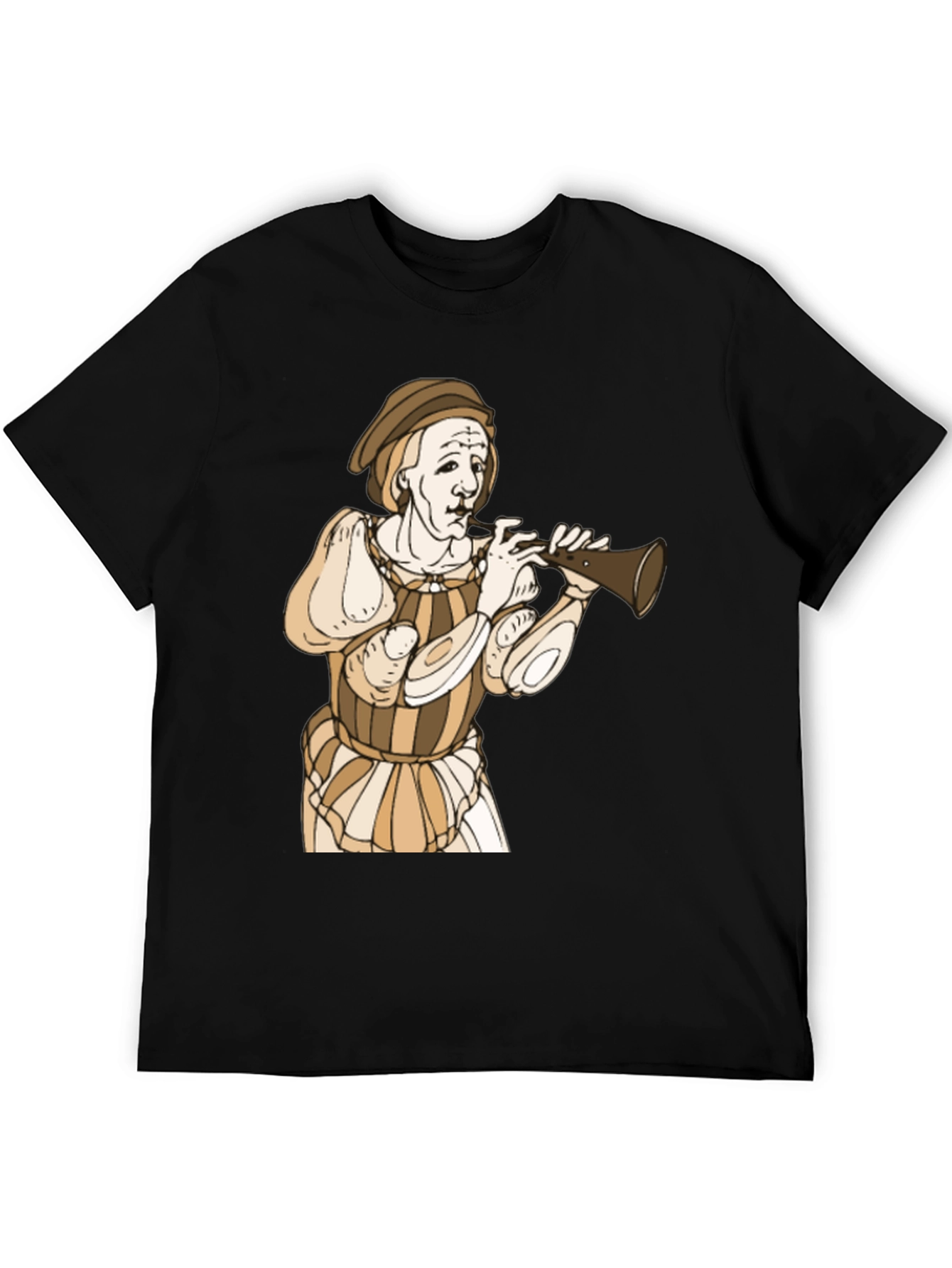 Renaissance Musician Graphic T-Shirt