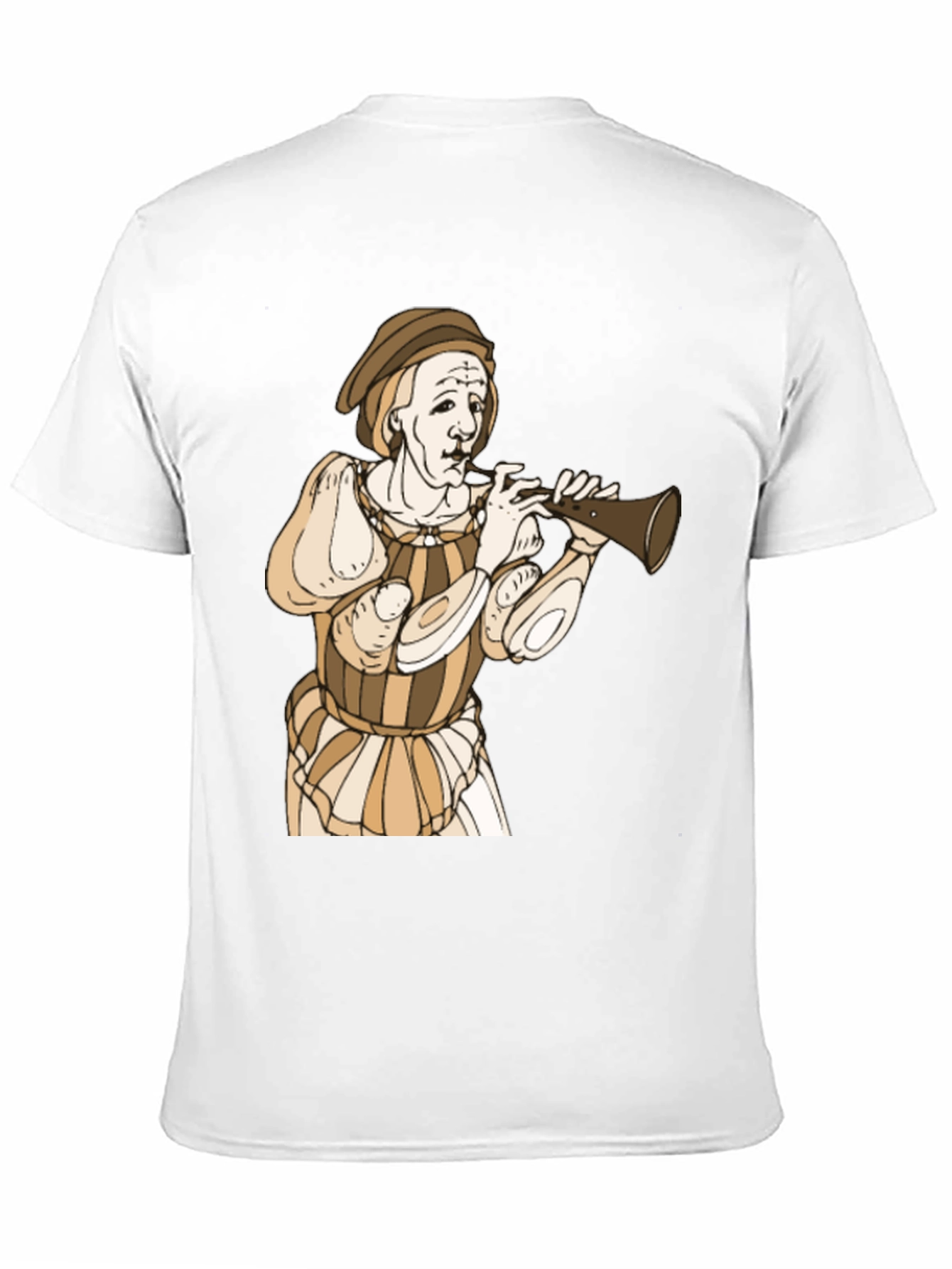 Renaissance Musician Graphic T-Shirt