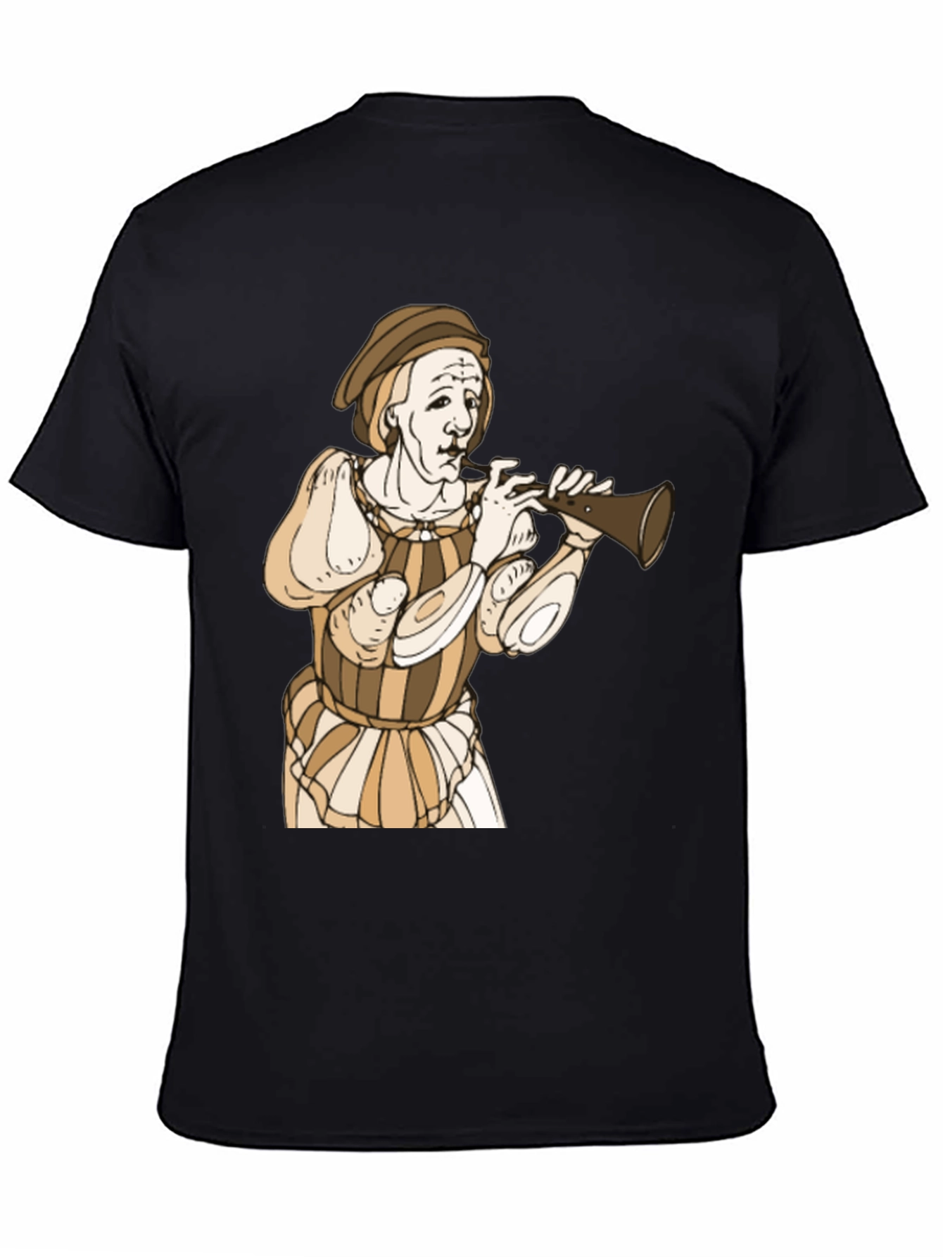 Renaissance Musician Graphic T-Shirt