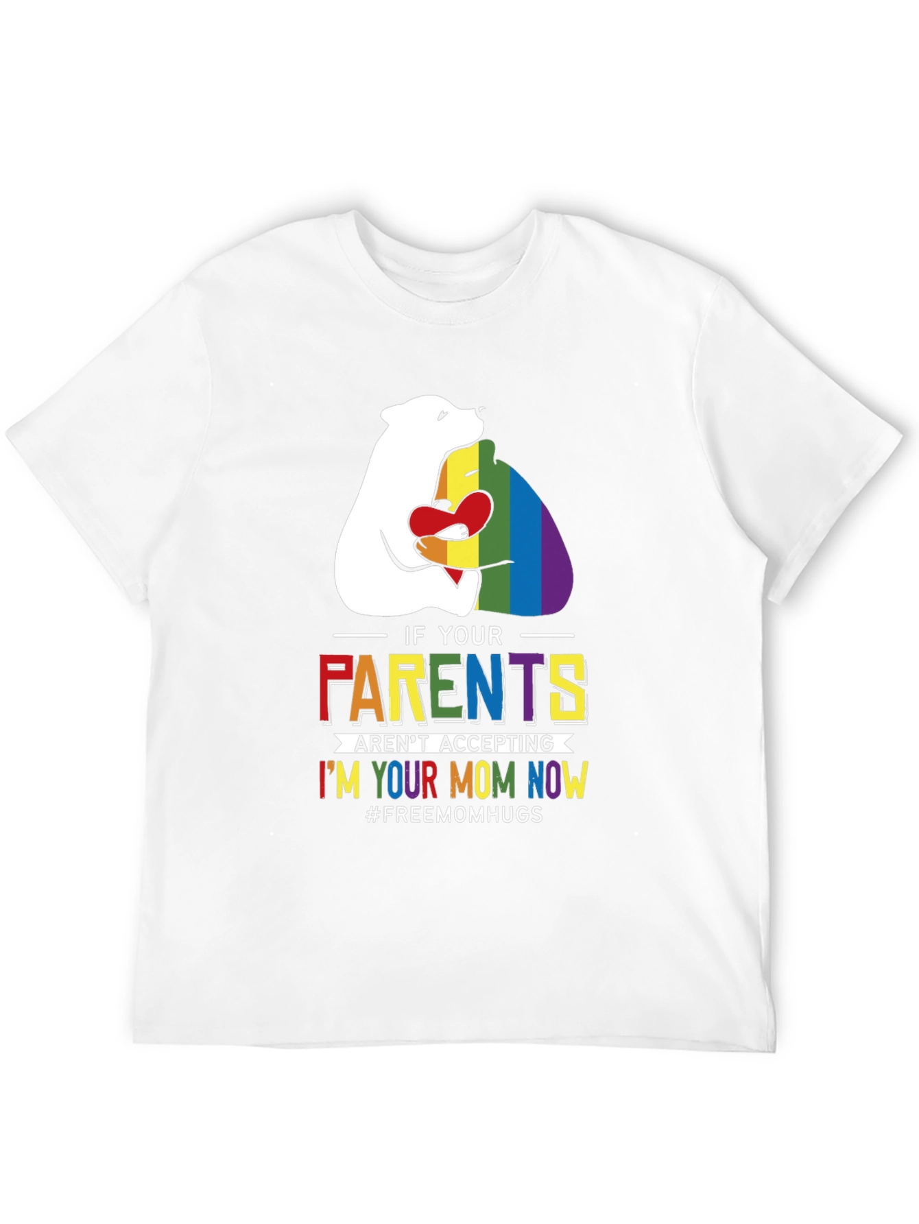 Supportive LGBTQ+ Pride Graphic Tee