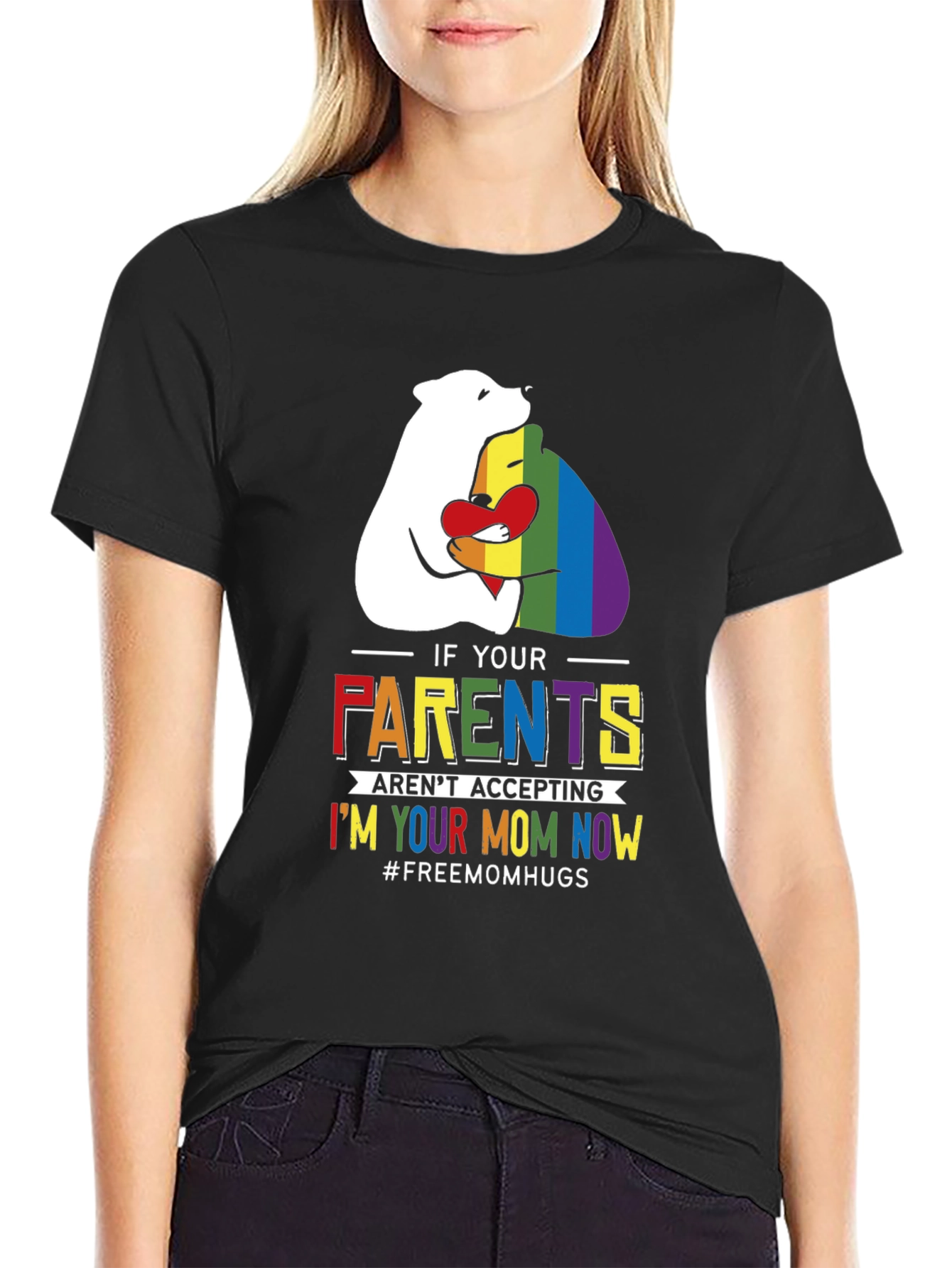 Supportive LGBTQ+ Pride Graphic Tee