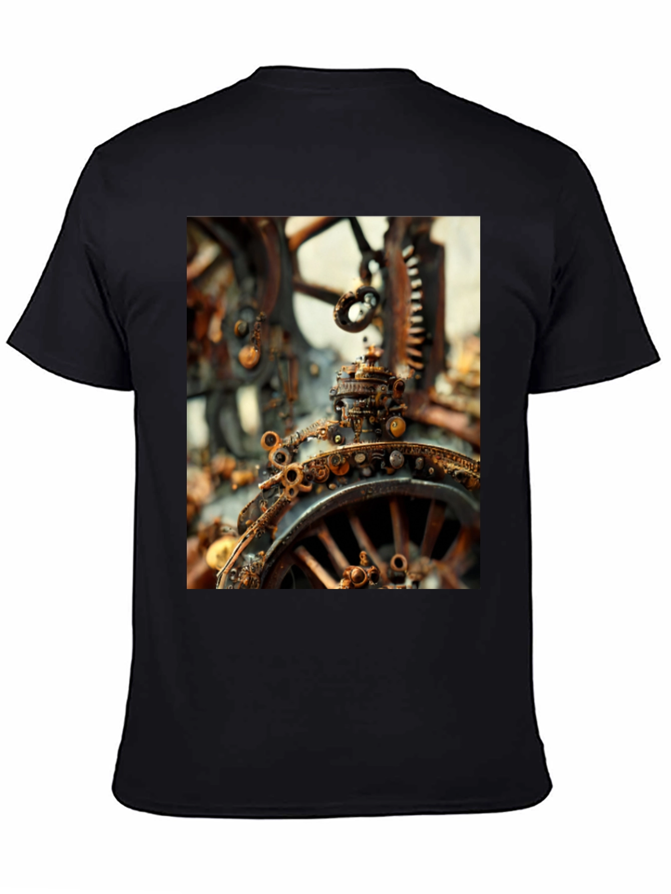 Steampunk Gears Graphic T-Shirt