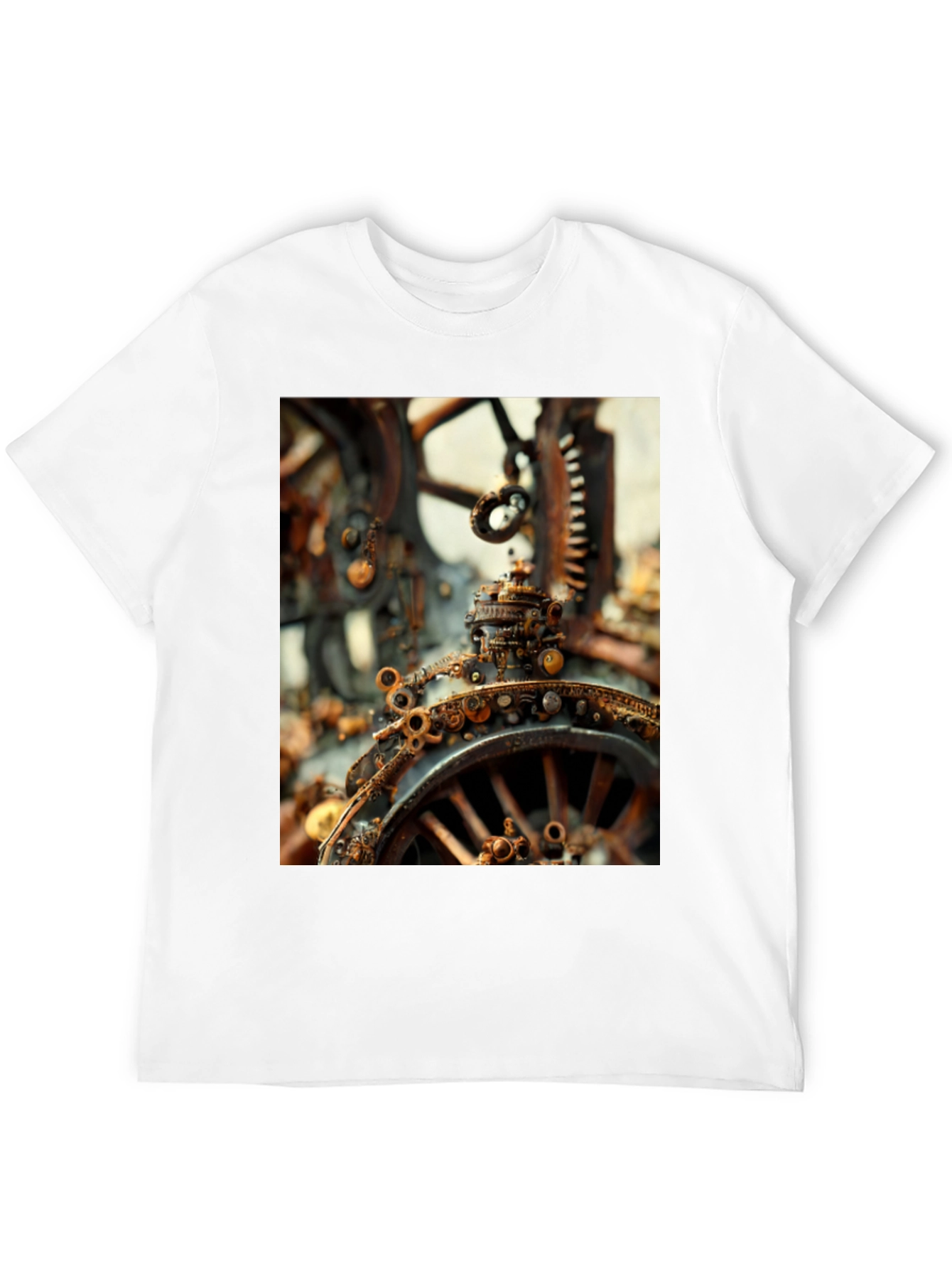Steampunk Gears Graphic T-Shirt
