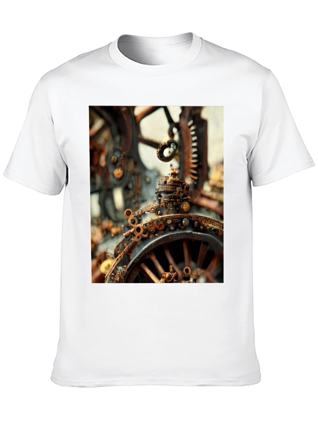 Steampunk Gears Graphic T-Shirt