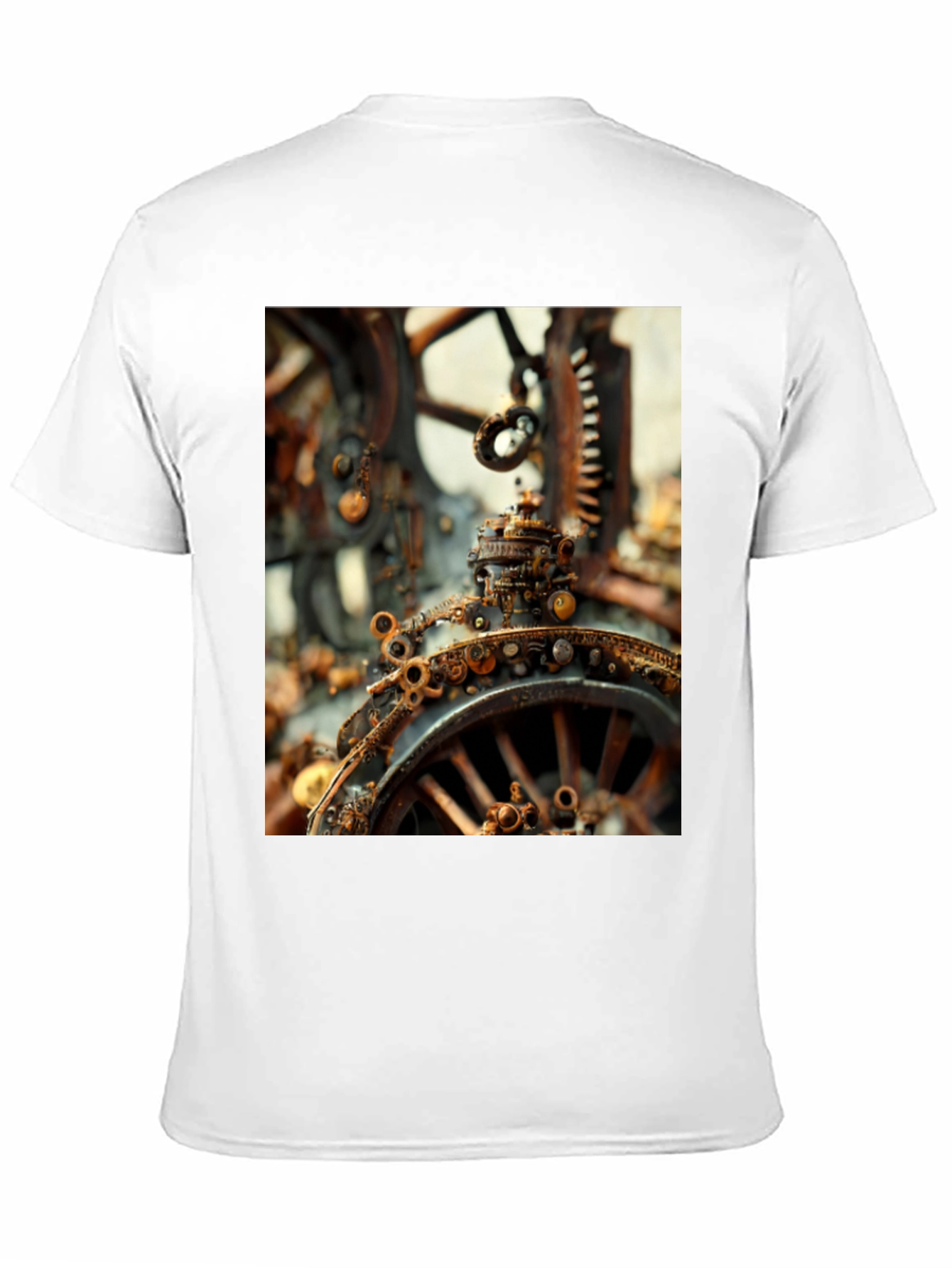Steampunk Gears Graphic T-Shirt
