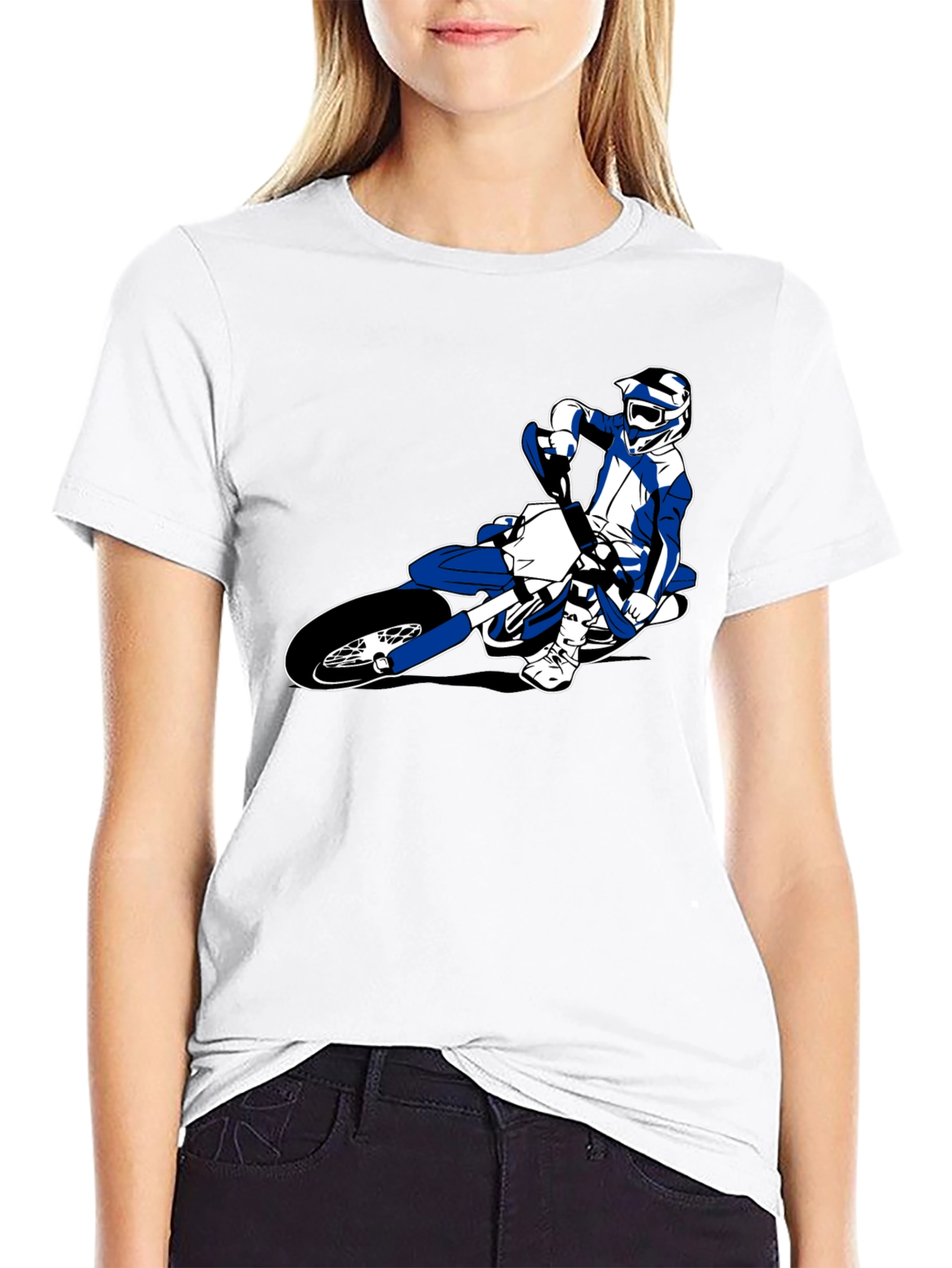 Motocross Rider Graphic T-Shirt