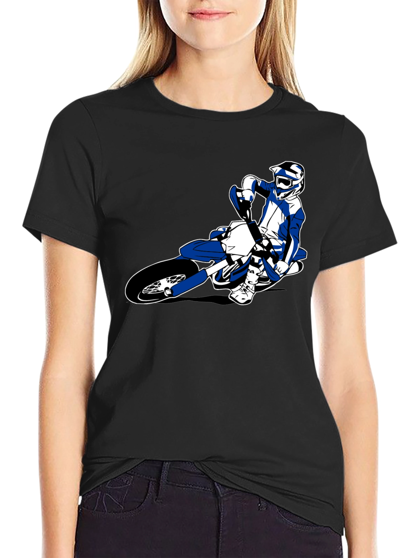 Motocross Rider Graphic T-Shirt