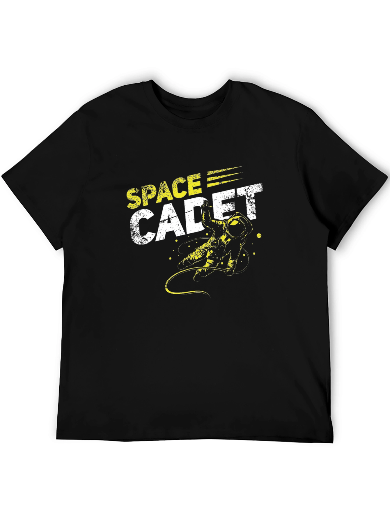 Space Cadet Graphic Black T-Shirt